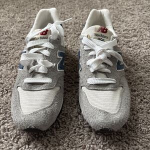 New Balance 996 Grey Blue Suede Shoes U996TE “Made In USA” Men's Size 6.5 New